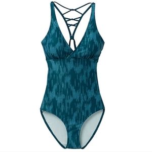 PrAna Atalia Deep Verde Swim Suit